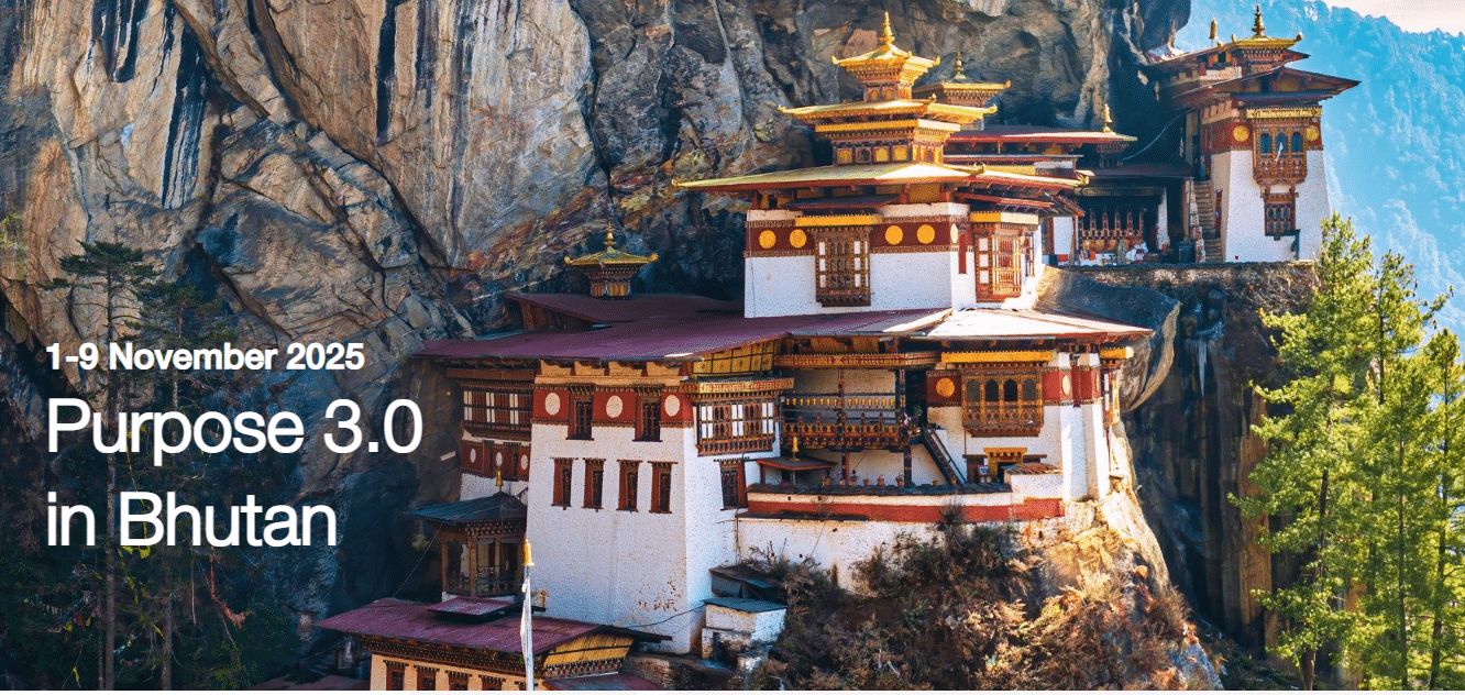 Nov 1-9 2025, Purpose 3.0 in Bhutan